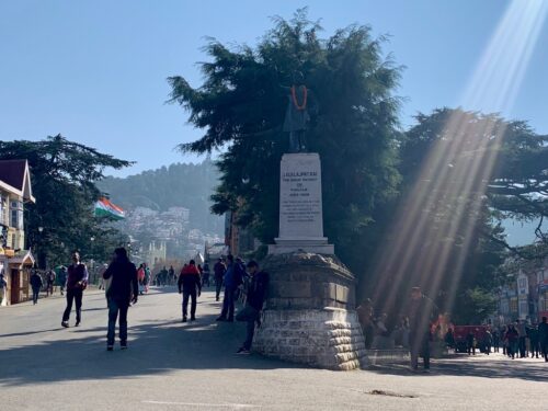 Visited a film location of "Jab we met" in Shimla.