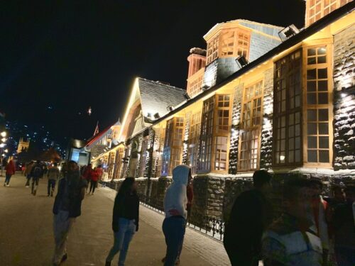 Visited a film location of "Jab we met" in Shimla.