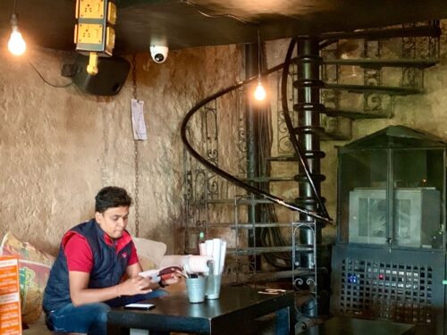 Visited Hauz Khas Social as a film location of "Tamasha".