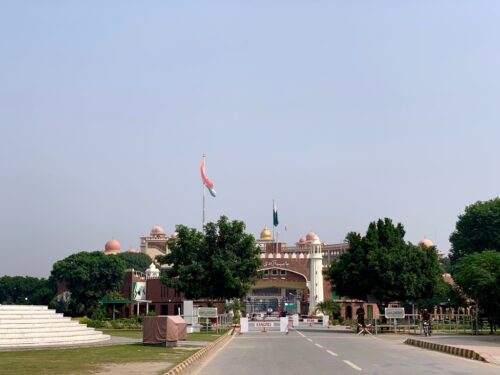 Crossing the Wagah Border from Amritsar, India to Lahore, Pakistan