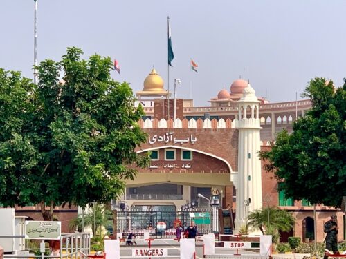 Crossing the Wagah Border from Amritsar, India to Lahore, Pakistan