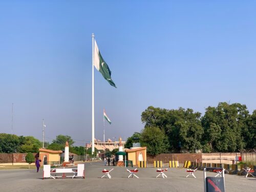 Crossing the Wagah Border from Amritsar, India to Lahore, Pakistan