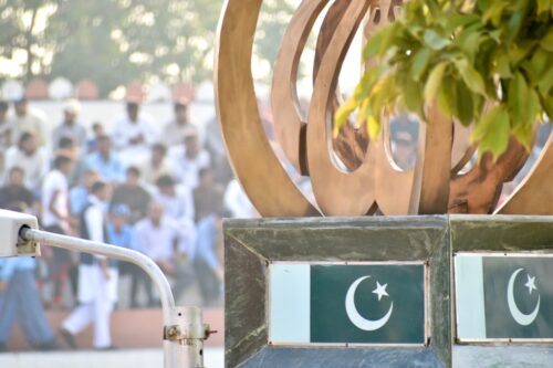 Crossing the Wagah Border from Amritsar, India to Lahore, Pakistan