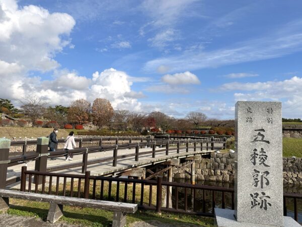 Visited Fort Goryokaku as the places related to manga/anime "Golden Kamuy" in Hakodate