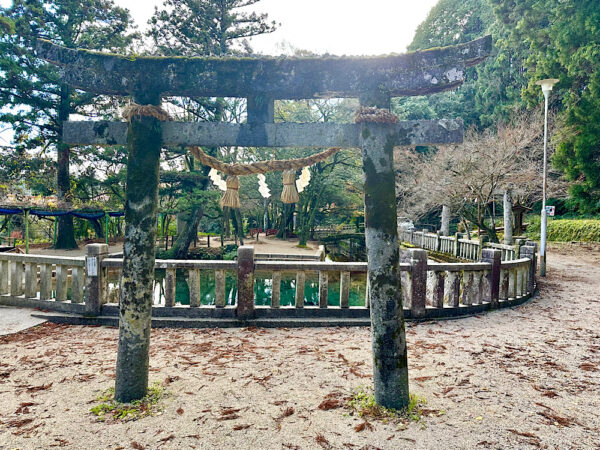 Beppu Bentenike, a sacred place related to Benzaiten in Yamaguchi, Japan