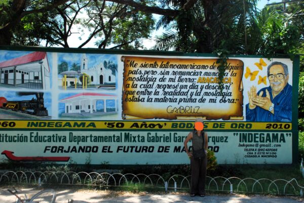 Visited Aracataca in 2010 as "Macondo" in Gabriel García Márquez's One Hundred Years of Solitude 